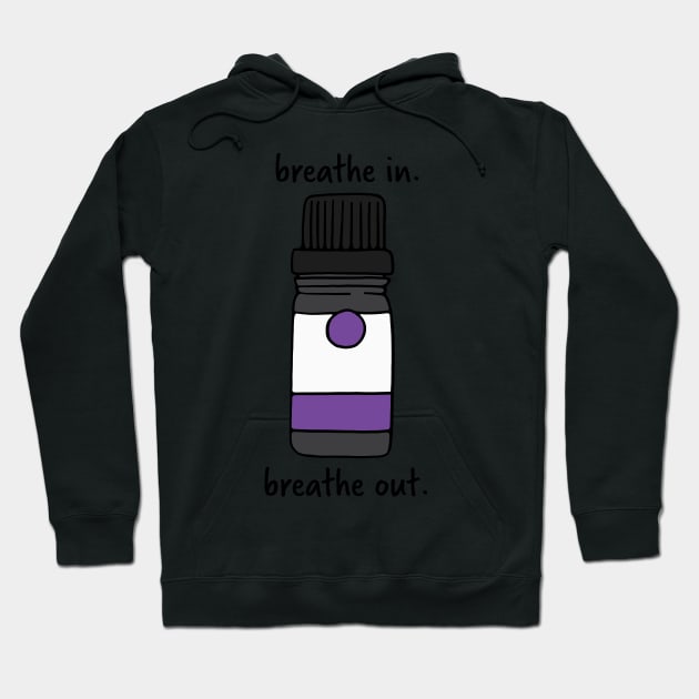 Lavender Essential Oil Hoodie by murialbezanson